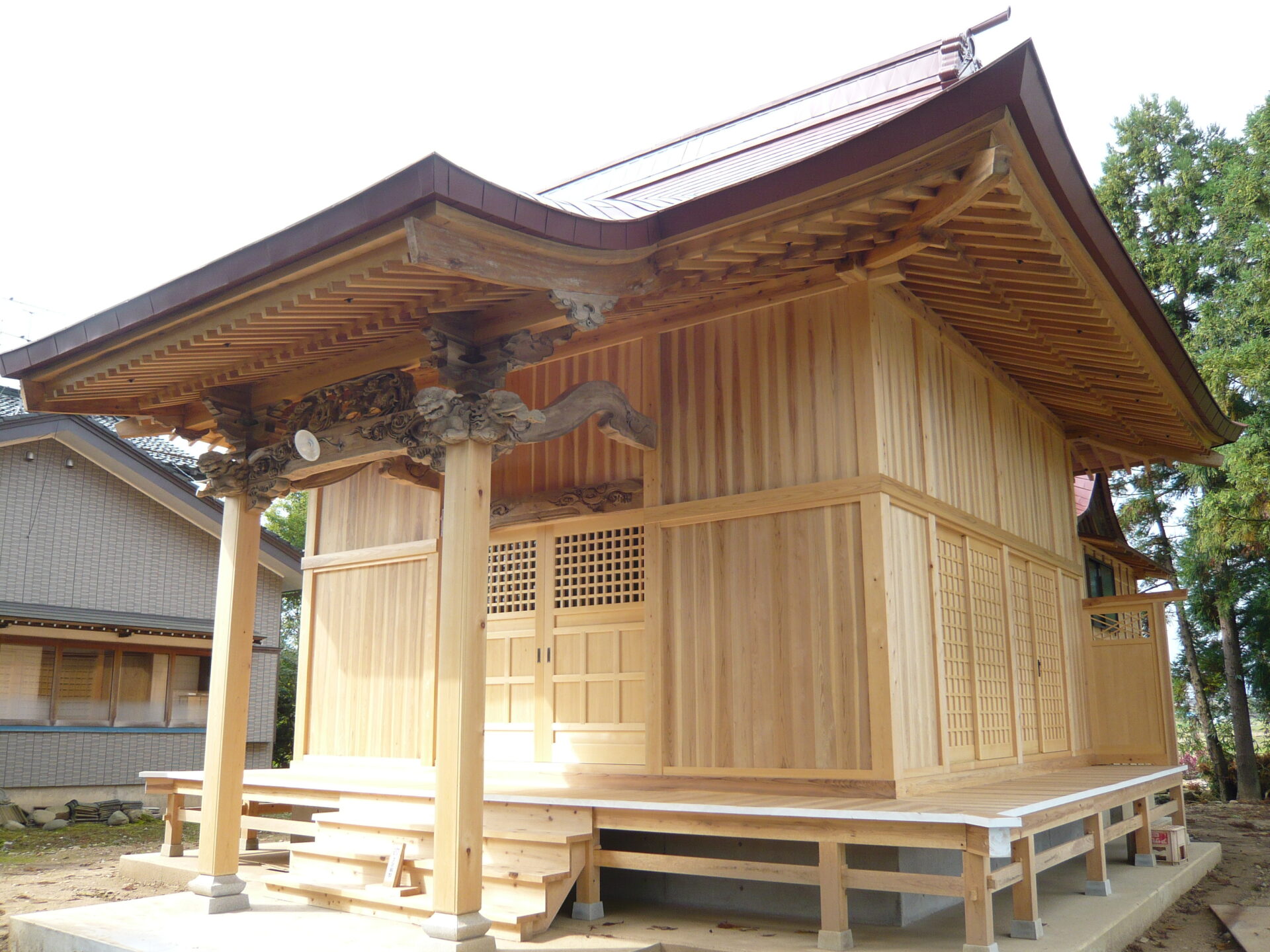 日吉神社 新築工事